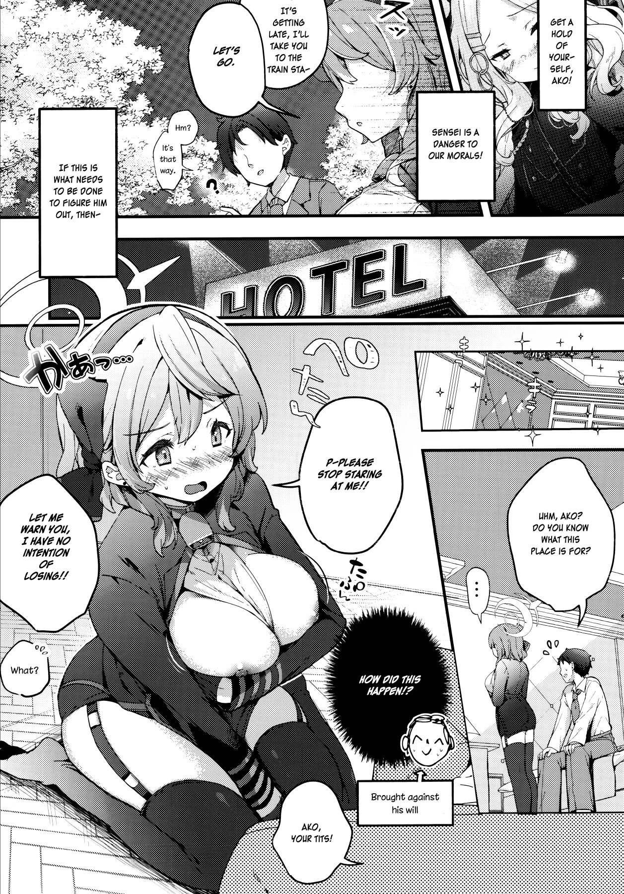 Hentai Manga Comic-Ako Amau's Runaway Delusion Error♡-Read-8